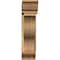 Ekena Millwork Funston Traditional Rough Sawn Bracket w/ Offset Brace, Western Red Cedar, 8"W x 28"D x 32"H BKT0806X28X32FST01RWR - alternate 4